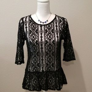 Anthropologie NWOT Three Quarter Sleeves Blouse